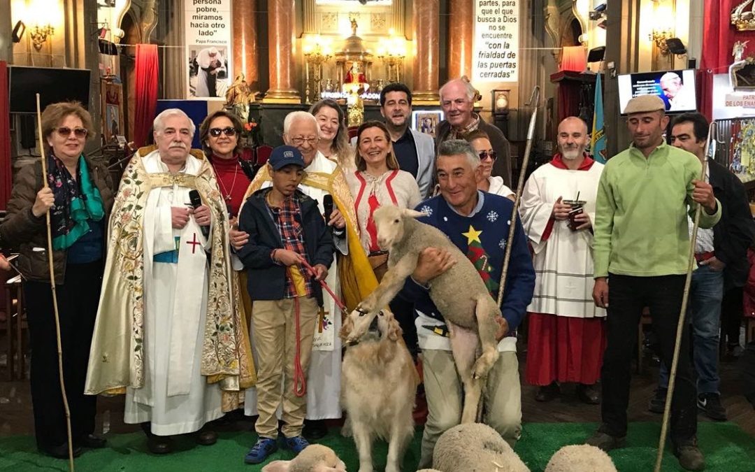 15 DE MAYO EN MADRID DÍA DE SAN ISIDRO LABRADOR BENDICIÓN A LOS PASTORES